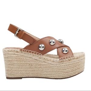 RELLA STUDDED PLATFORM ESPADRILLE SANDAL